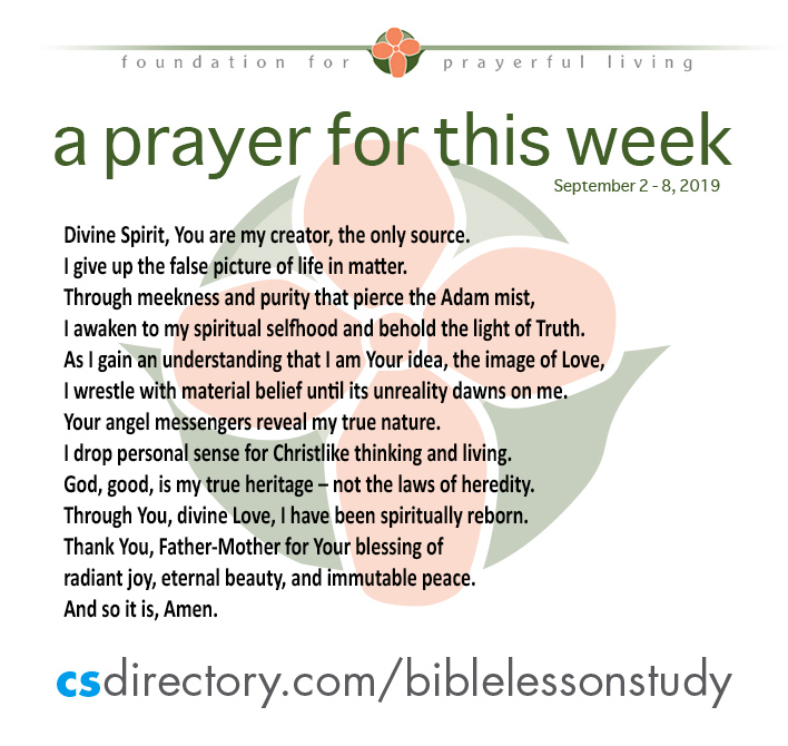 a prayer for this week